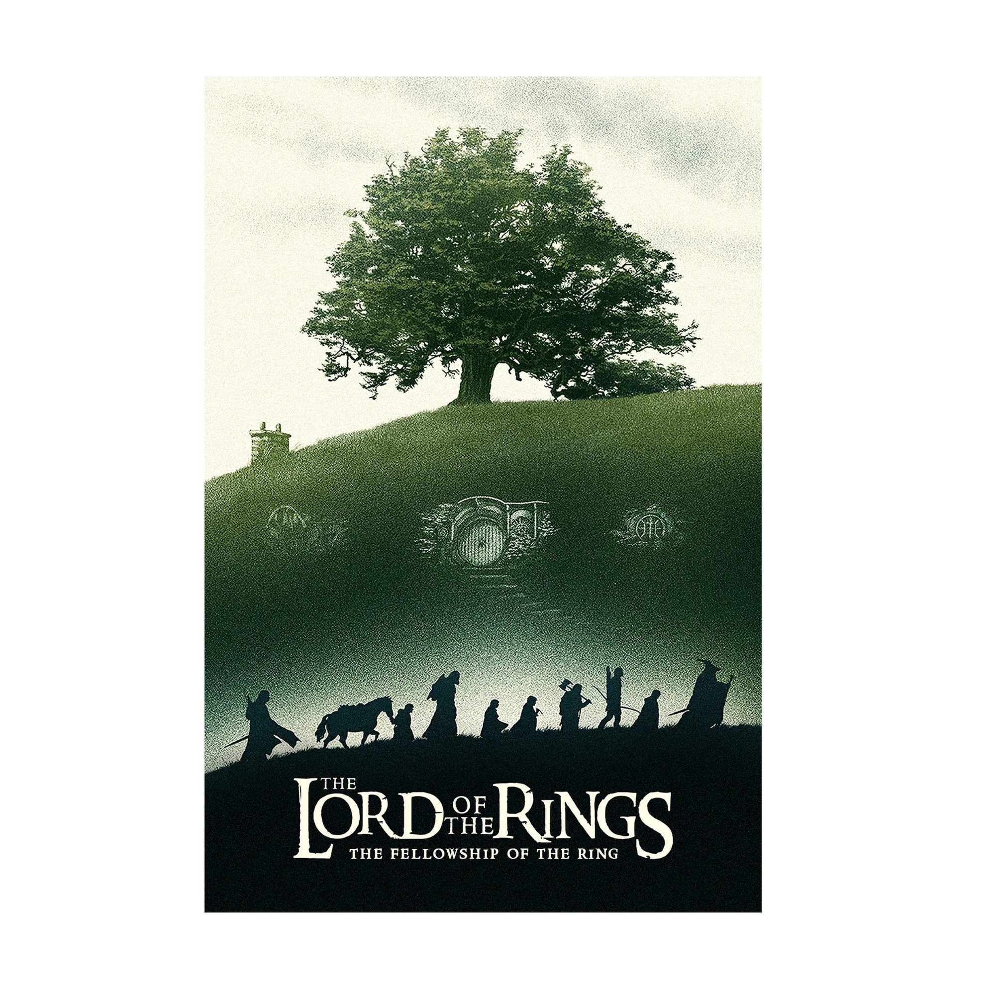 The Lord of the Rings: The Fellowship of the Ring (2001) Shire Tree Art poster print